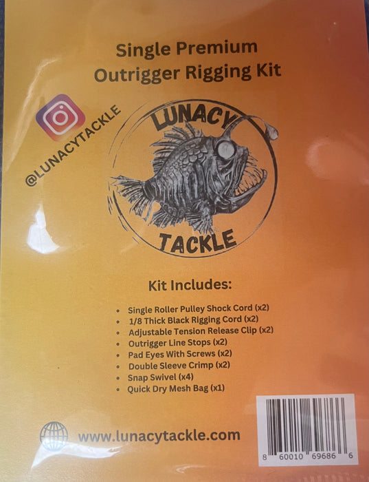 Single Outrigger rigging kit
